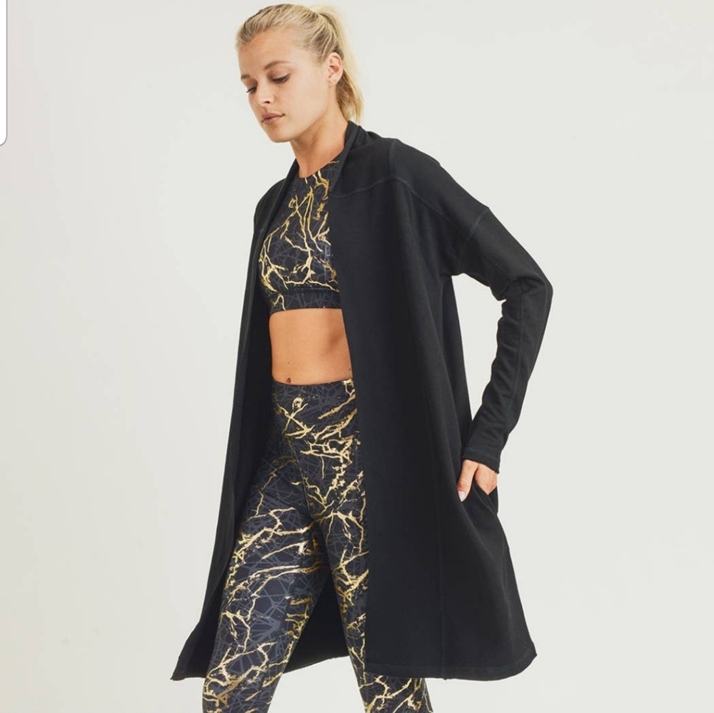 Longline Open Cardigan